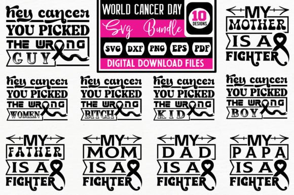 Download World Cancer Day Svg Design Bundle - World cancer day Collection