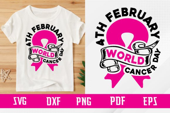 Download 4th February World Cancer Day Svg Design - World cancer day Collection