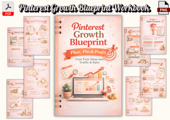 Download Pinterest Growth Blueprint Workbook - Premium Resources